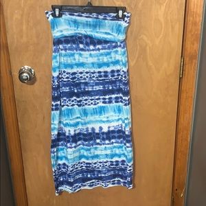 Ty-di blue long skirt